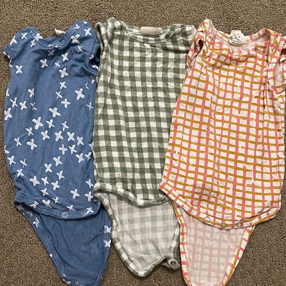 Spearmint love onesies set of 3